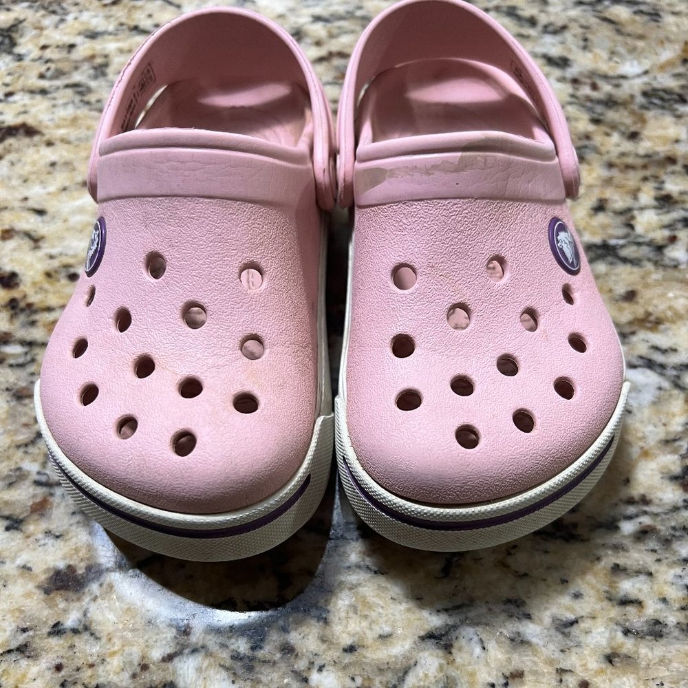 Pink Toddler Crocs